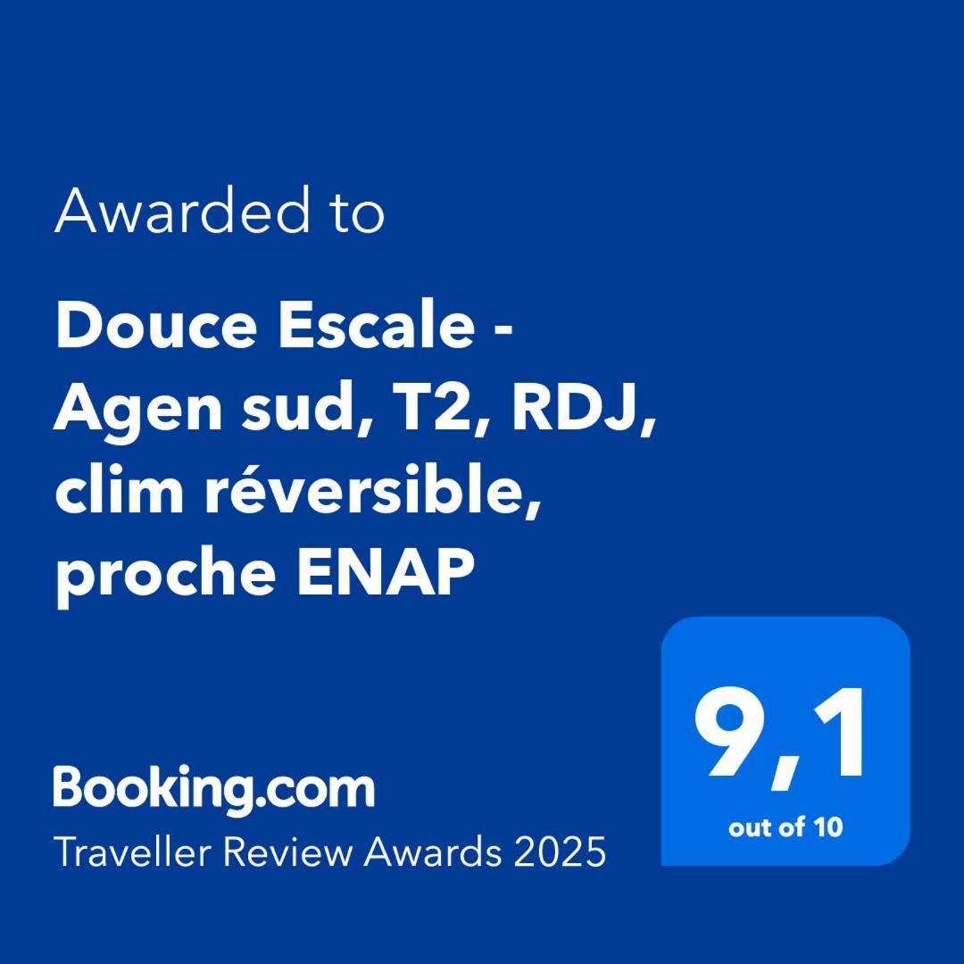 Douce Escale - Agen Sud, T2, Rdj, Clim Reversible, Proche Enap Luaran gambar